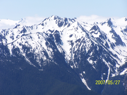 [ Hurricane Ridge, a view of the Olympic Mountains 1 ]